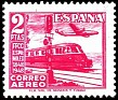 Spain 1948 Train 2 PTS Red Edifil 1039